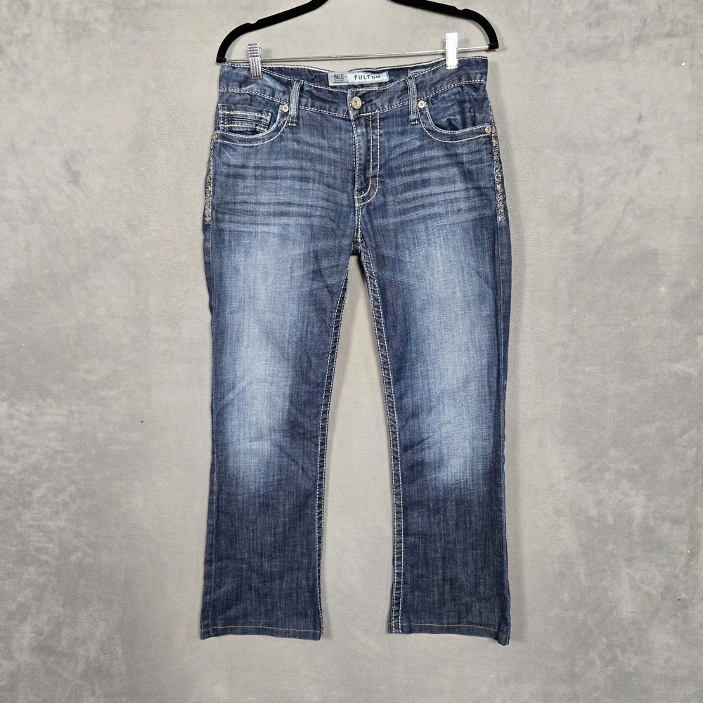 BKE Buckle Fulton‎ Jeans Mens 31x28 slim fit Bootcut